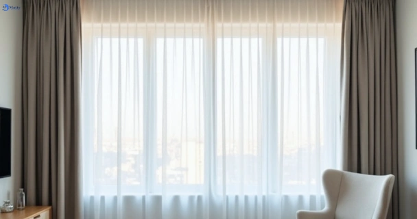 Restored vibrant drapes in beecroft-nsw QLD after Matty Curtain Cleaning
